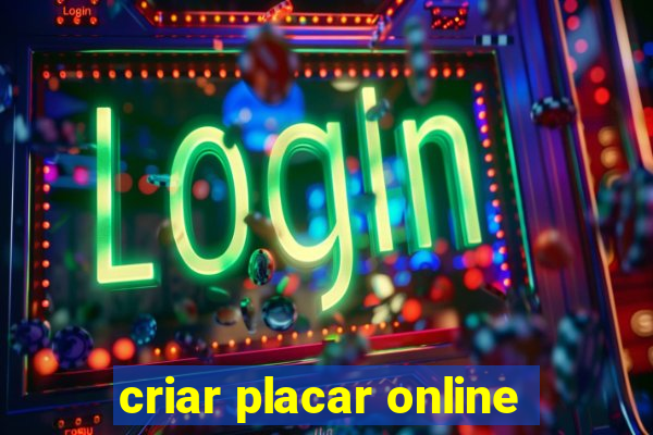 criar placar online